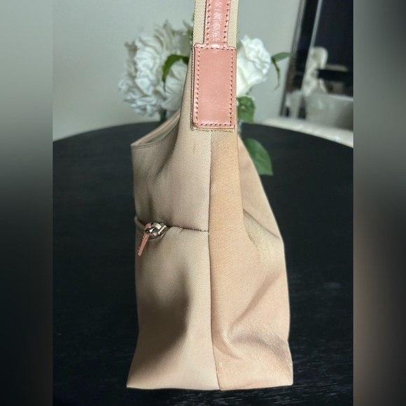 Authentic GUCCI y2 Jackie Shoulder Bag TwoTone Creamy Taupe Canvas/Leather - Picture 4 of 16